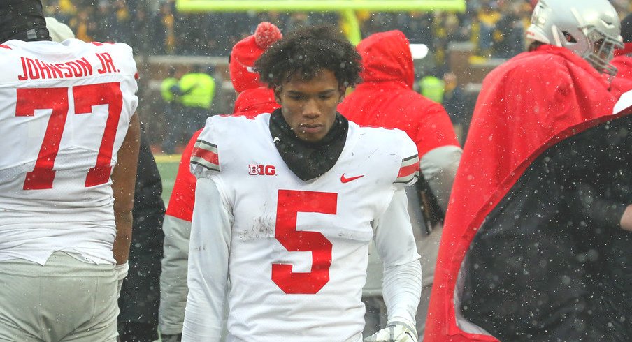 Ohio State wide receiver Garrett Wilson