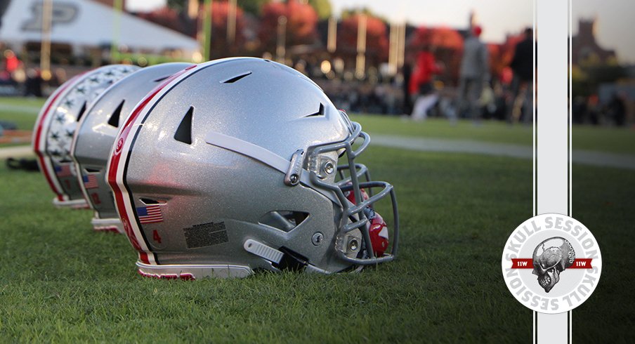 We've got helmets in today's skull session.