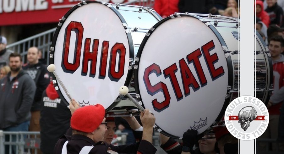 Ohio State is banging a drum in today's skull session.