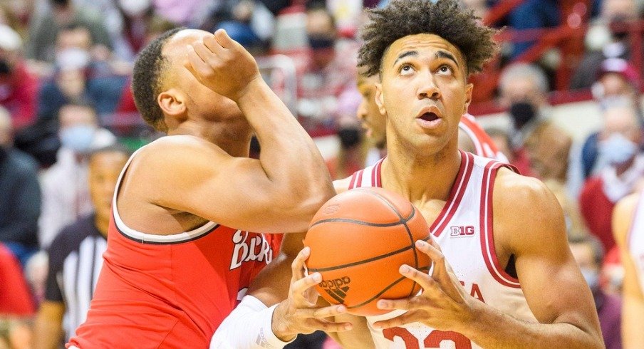 Trayce Jackson-Davis and the Hoosiers Bully the Buckeyes in the Paint During 16-Point Blowout