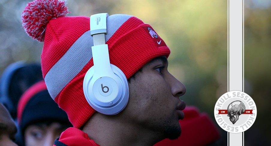 C.J. Stroud is listening to music in today's skull session.