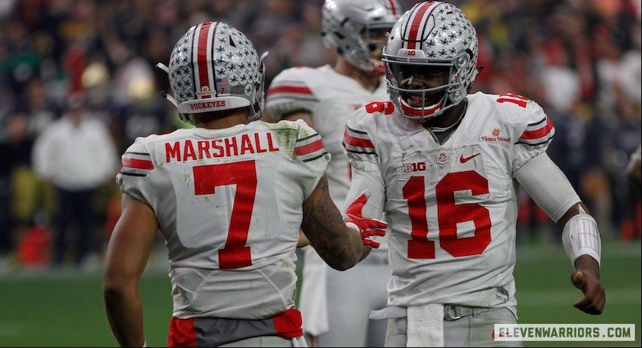 Jalin Marshall and J.T. Barrett