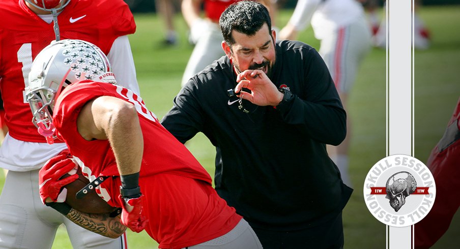 Ryan Day is getting in on the action in today's skull session.