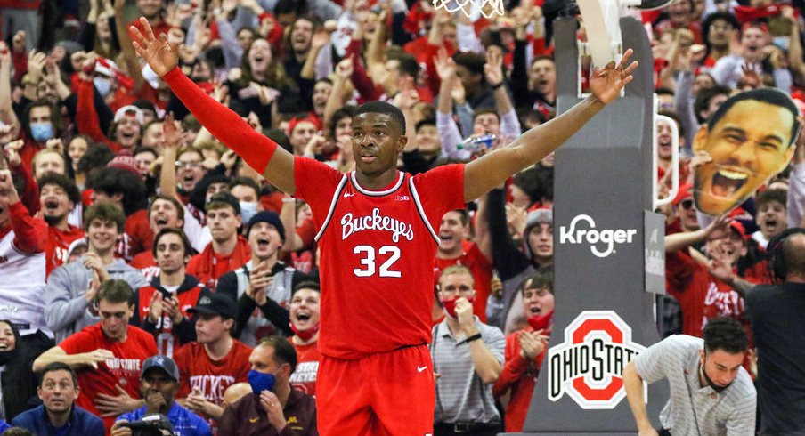 Ohio State men's basketball player E.J. Liddell