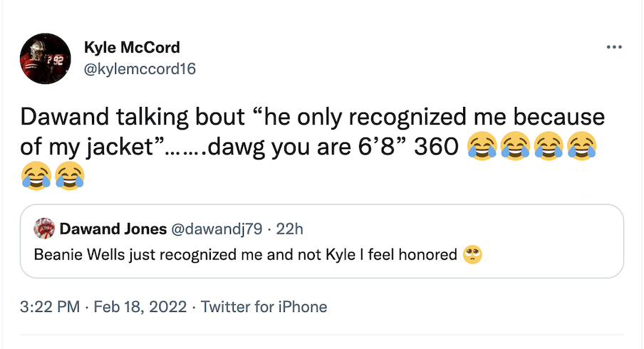 Kyle McCord's tweet