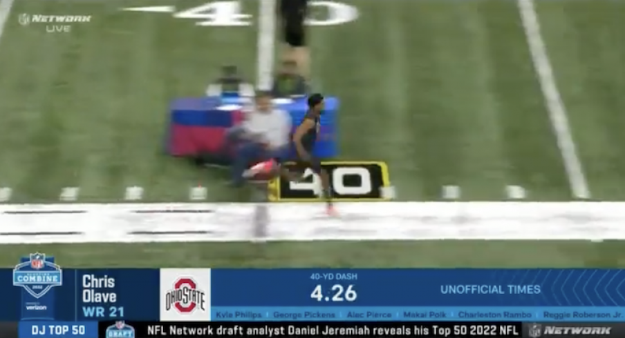 fastest nfl 40 yard dash 2022