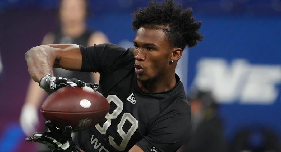 Chris Olave, Garrett Wilson Show Why They're First-Round Picks With  Standout Performances at NFL Scouting Combine