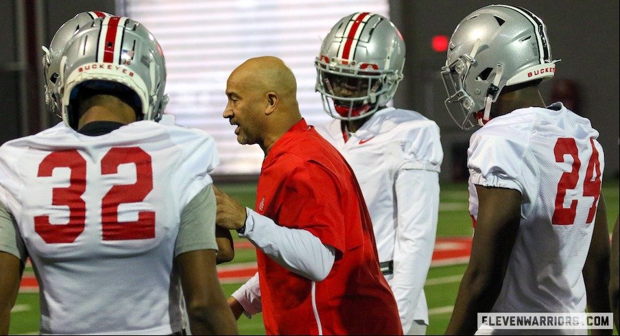 Tim Walton and Ohio State cornerbacks