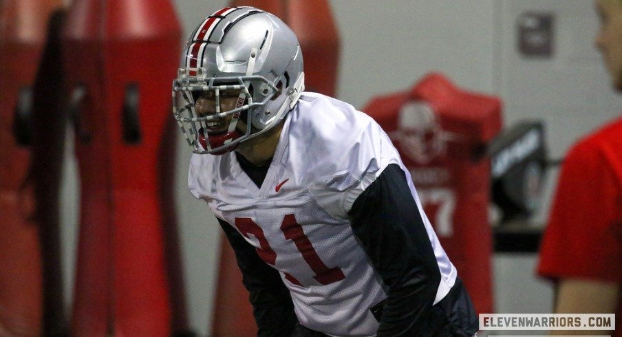 Amid Logjam At Linebacker Jim Knowles Expects To Find Roles For Palaie Gaoteote Other Buckeyes At Sam And Jack Positions Eleven Warriors