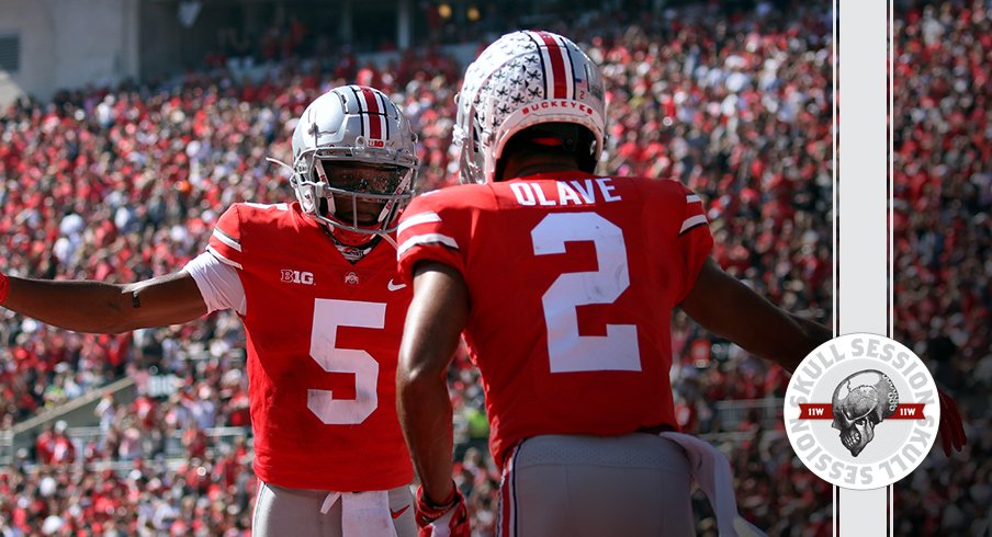 Ohio State's receivers are going to go early in the draft in today's skull session.