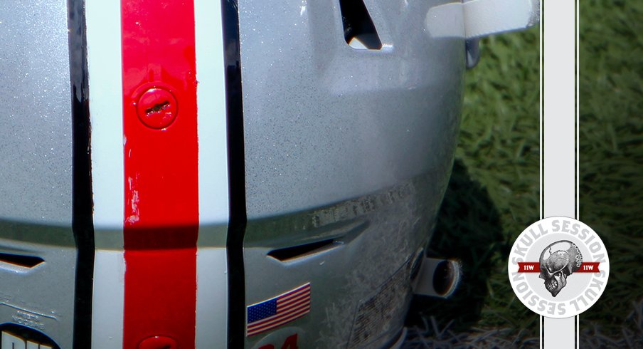 We've got a closeup of a helmet in today's skull session.