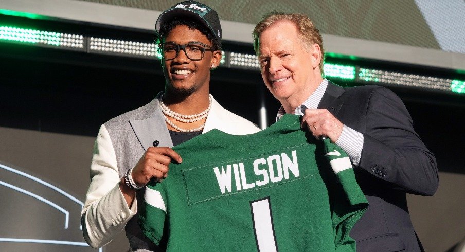 Buckeye Nation Reacts to Garrett Wilson, Chris Olave And Jameson Williams Being Selected Consecutively at 2022 NFL Draft | Eleven Warriors
