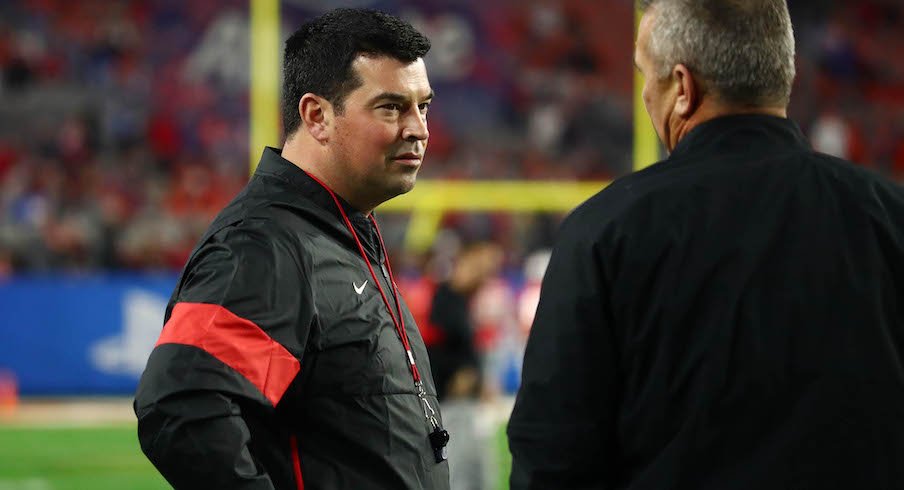 Ryan Day and Urban Meyer