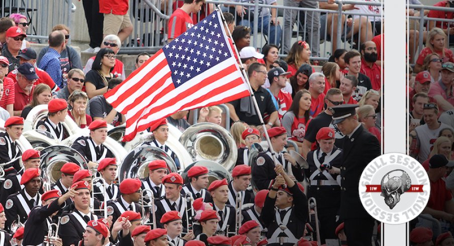 There's a flag in today's skull session.