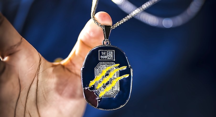 The charm Michigan gave its players for winning last year’s edition of The Game.