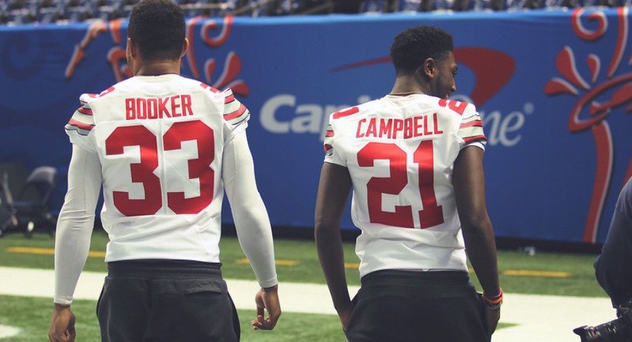 Parris Campbell and Dante Booker