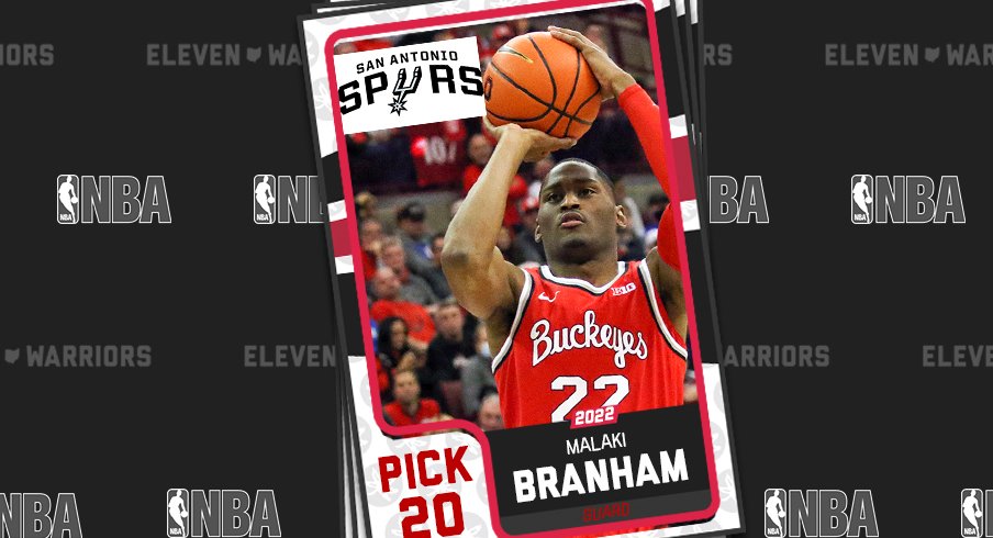 Malaki Branham – 2022-23 NBA Instant Draft Night Draft Night– Red /25