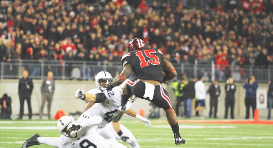 Ohio State versus Penn State in 2015