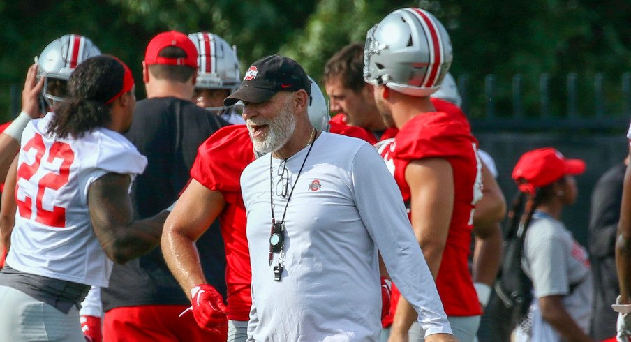 Ohio State defensive coordinator Jim Knowles