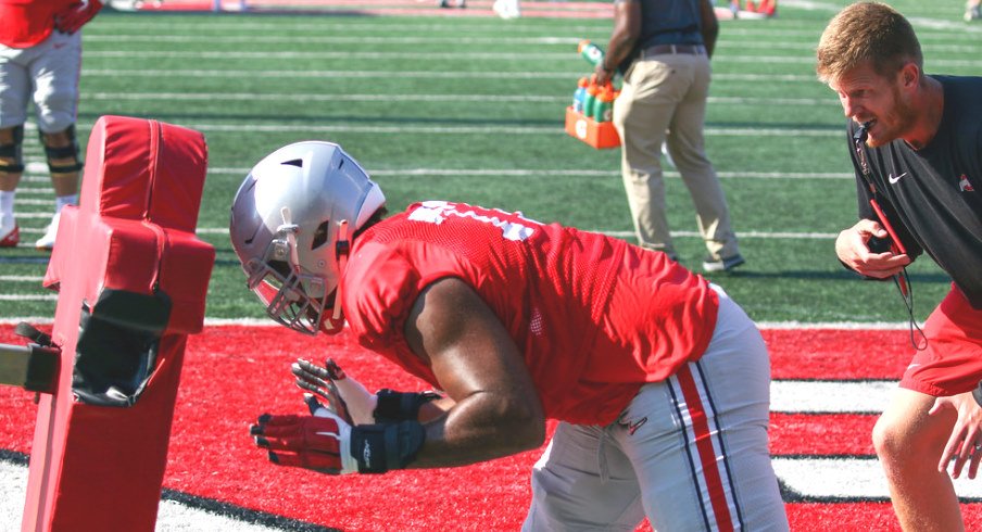 Ohio State lineman Paris Johnson