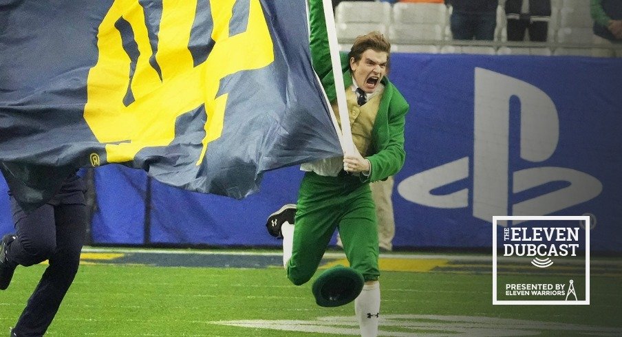 Notre Dame Flag Bearer