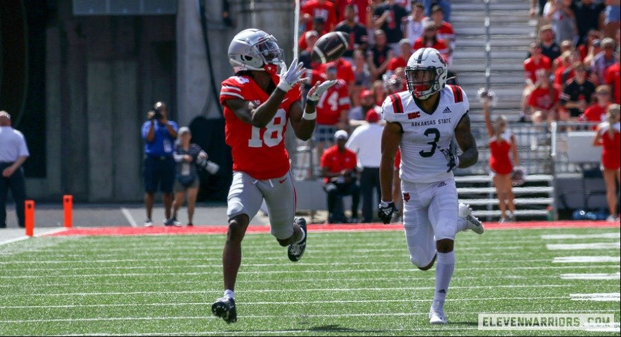 Five Things: The Passing Game Lights It Up Us Ohio State Cruises Past ...