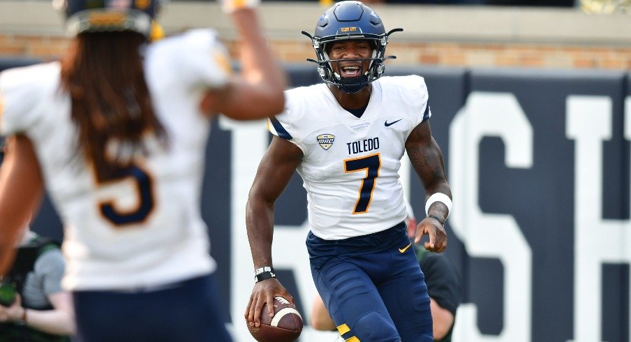 toledo football uniforms