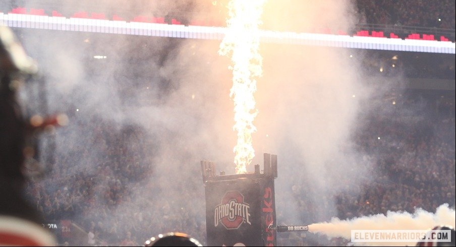 Ohio State’s home night game against Wisconsin will be a blackout in the Shoe.