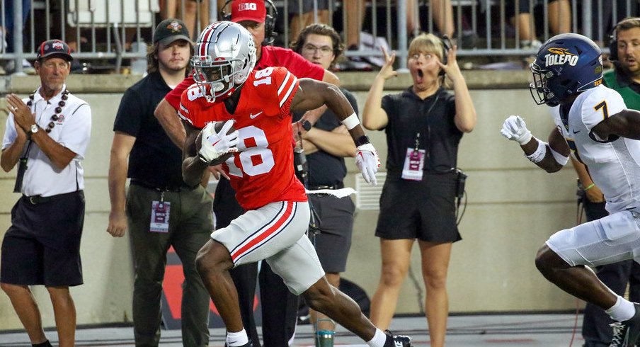 Ohio State wideout Marvin Harrison, Jr.
