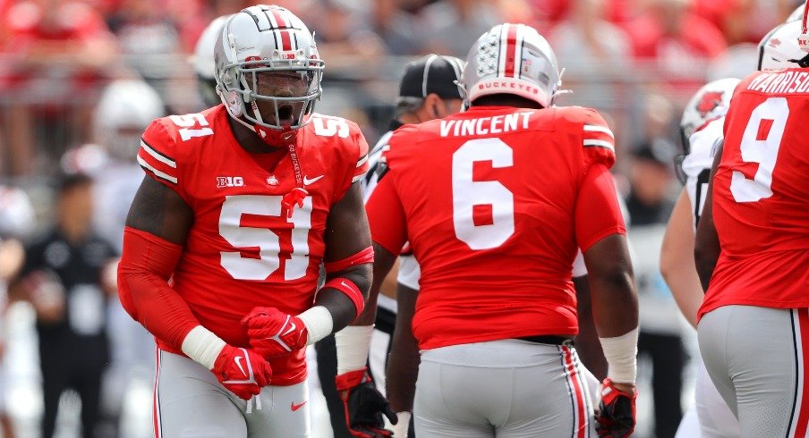Mike Hall, Taron Vincent, Zach Harrison