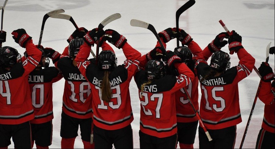 OSU womens ice hockey swept Minnesota Duluth