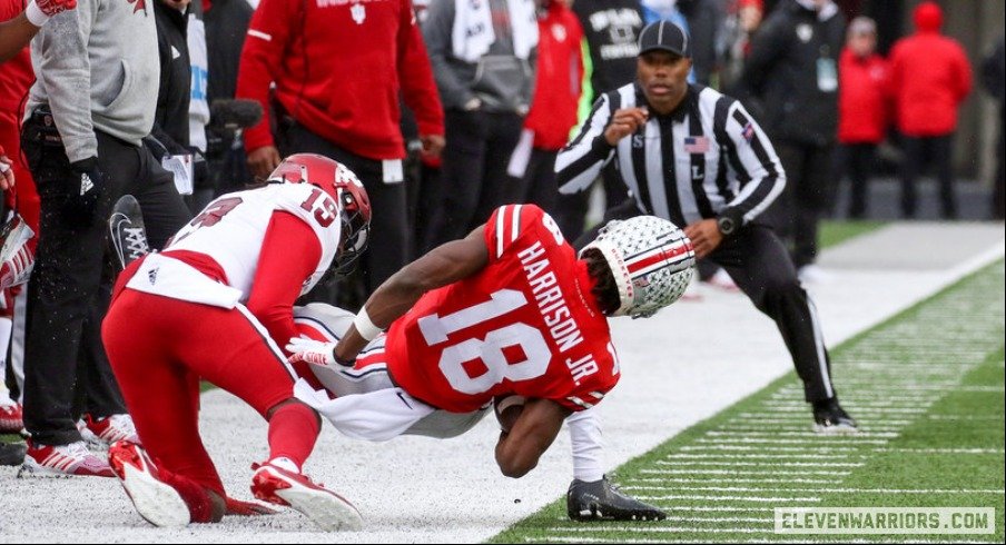 Marvin Harrison Jr. goes viral for his ridiculous outfit during game