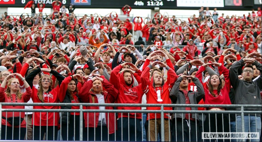 Fans at Ohio Stadium