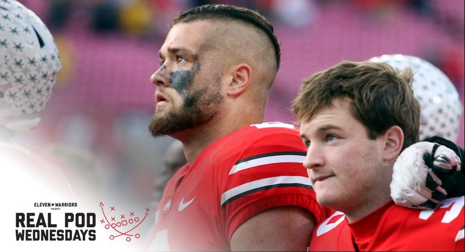 Cade Stover during Carmen after Ohio State’s loss to Michigan.