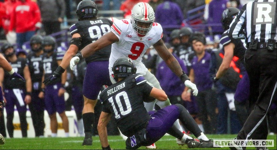 Zach Harrison vs. Northwestern