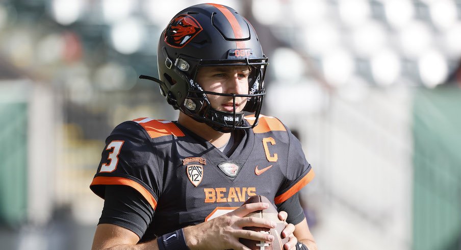 Former Oregon State quarterback Tristan Gebbia is transferring to Ohio State