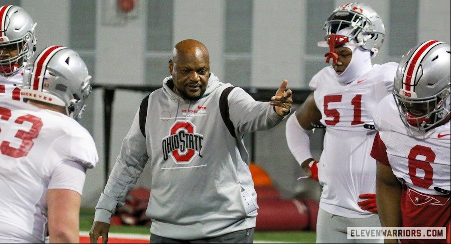 Larry Johnson and the Ohio State defensive line