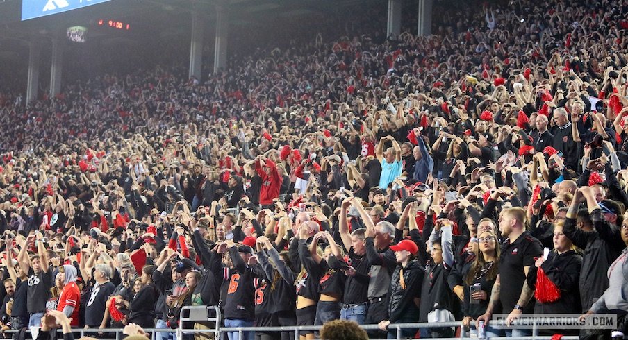 Fans at Ohio Stadium