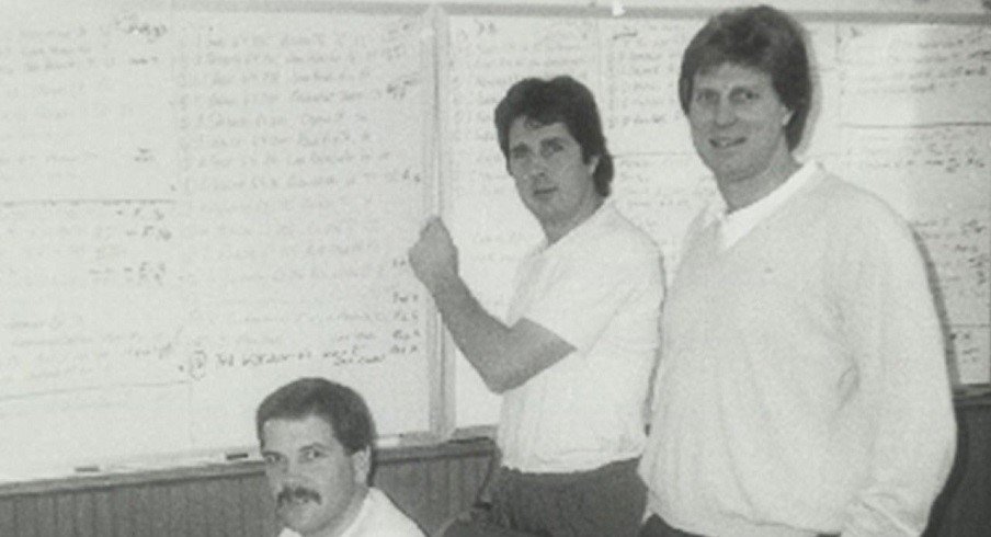 Former Iowa Wesleyan football coachces Hal Mumme, Mike Leach and Charlie Moot