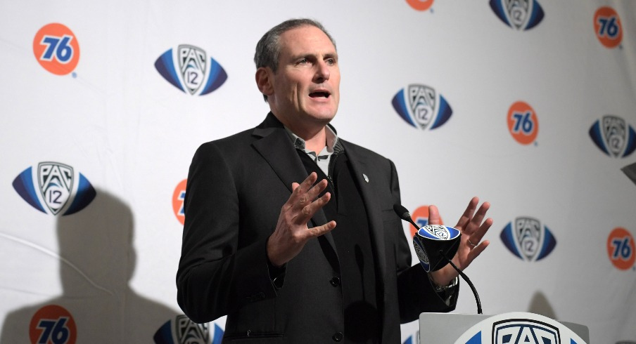 Former Pac-12 commissioner Larry Scott