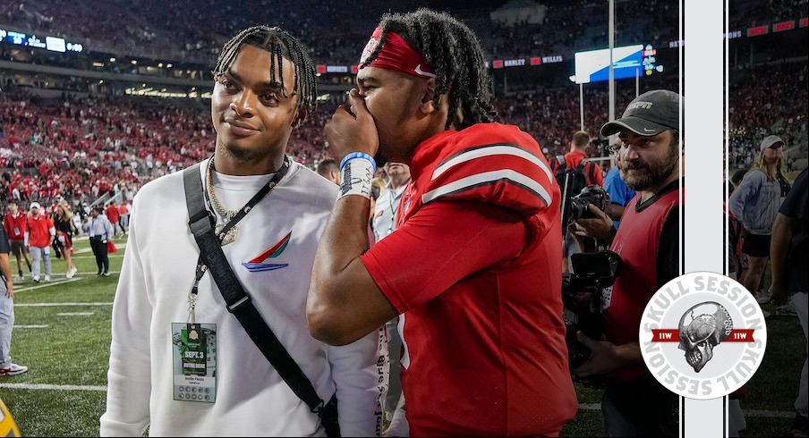 Justin Fields and C.J. Stroud