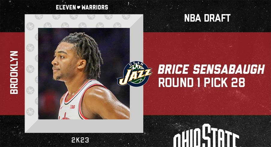 Ohio State Forward Brice Sensabaugh Selected 28th Overall by the Utah Jazz  in the 2023 NBA Draft