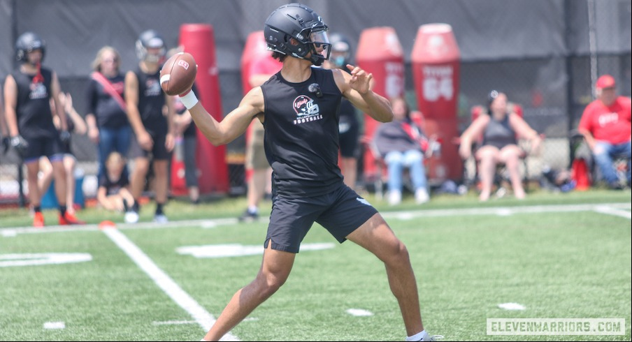 Watch New Buckeye Quarterback Commit Tavien St. Clair Throw the Ball at ...