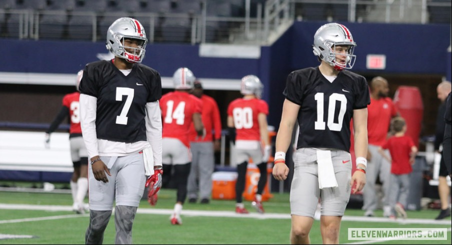 Dwayne Haskins and Joe Burrow