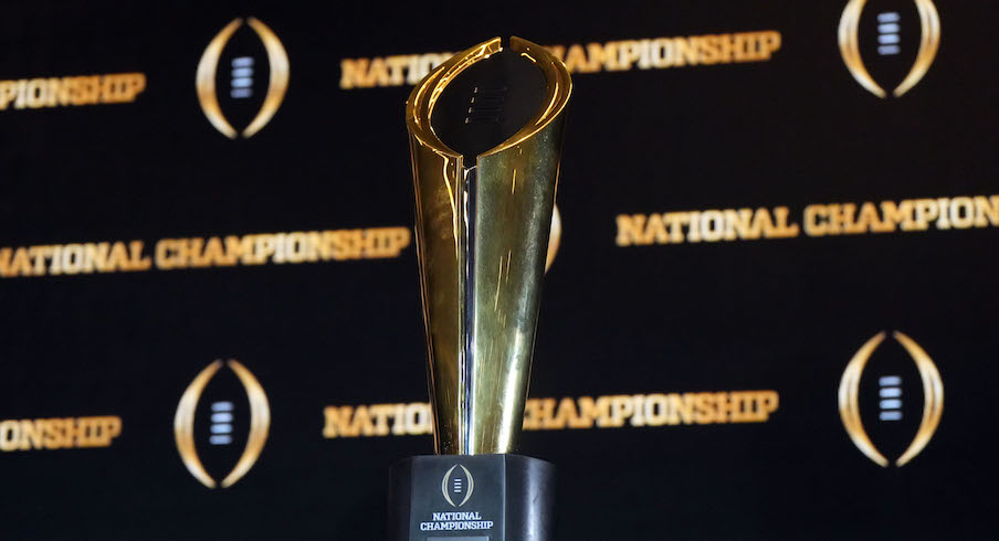 College Football Playoff trophy