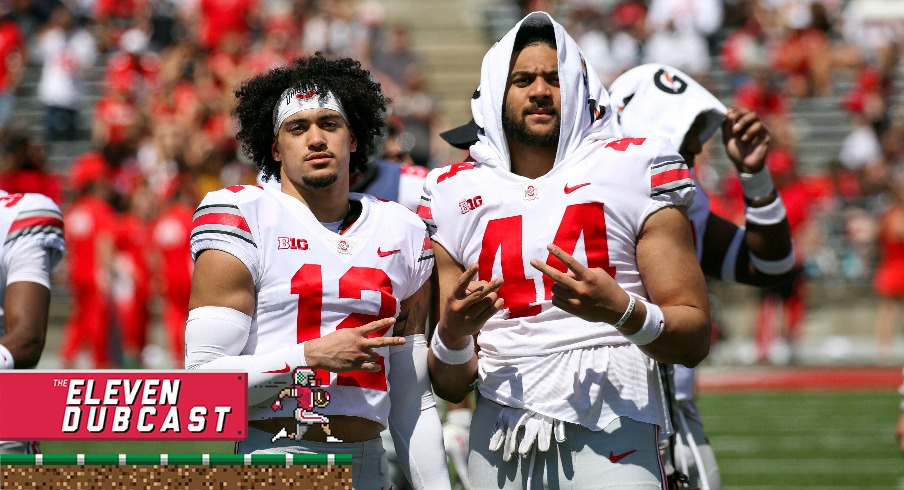 Lathan Ransom (left) and J.T. Tuimoloau (right)