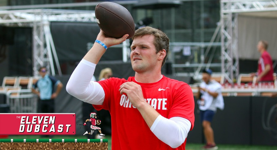 Ohio State quarterback Kyle McCord