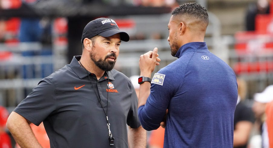 Ryan Day and Marcus Freeman