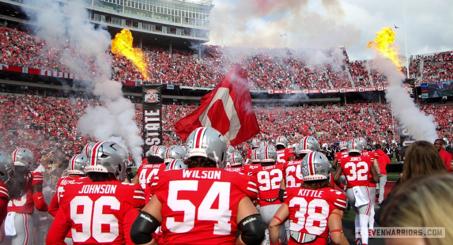 Ohio State takes the field against Maryland