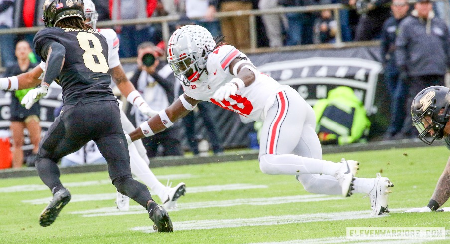 Denzel Burke vs. Purdue